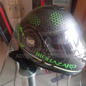 Bike DOT Helmet, Jacket and Riding Boots.