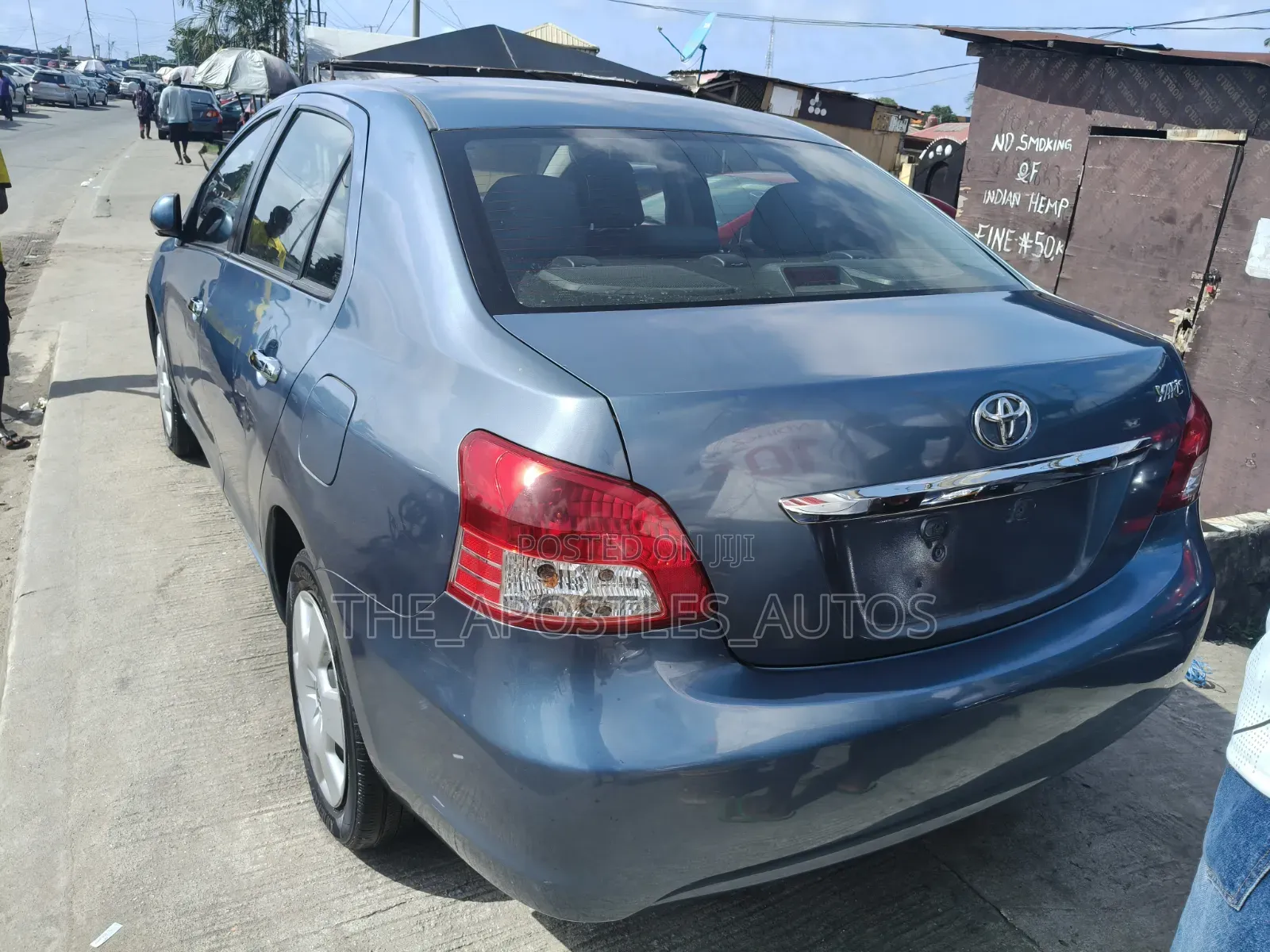 Toyota Yaris 2012 Blue
