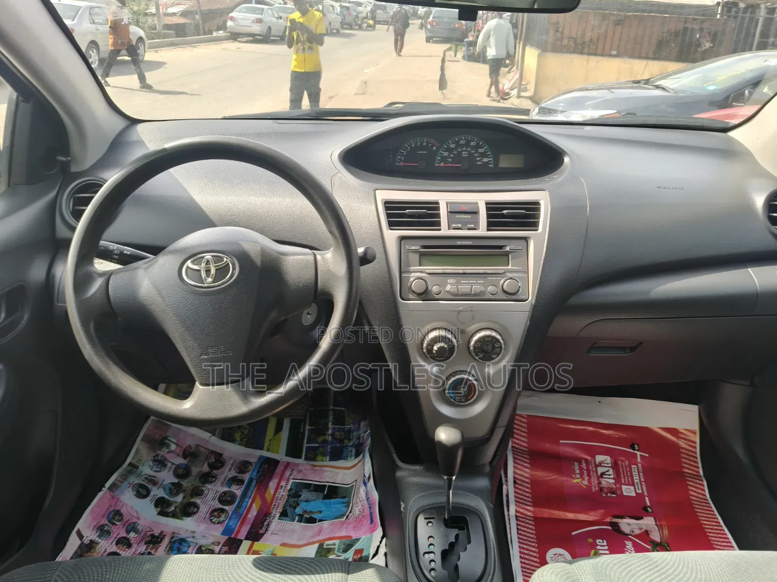 Toyota Yaris 2012 Blue
