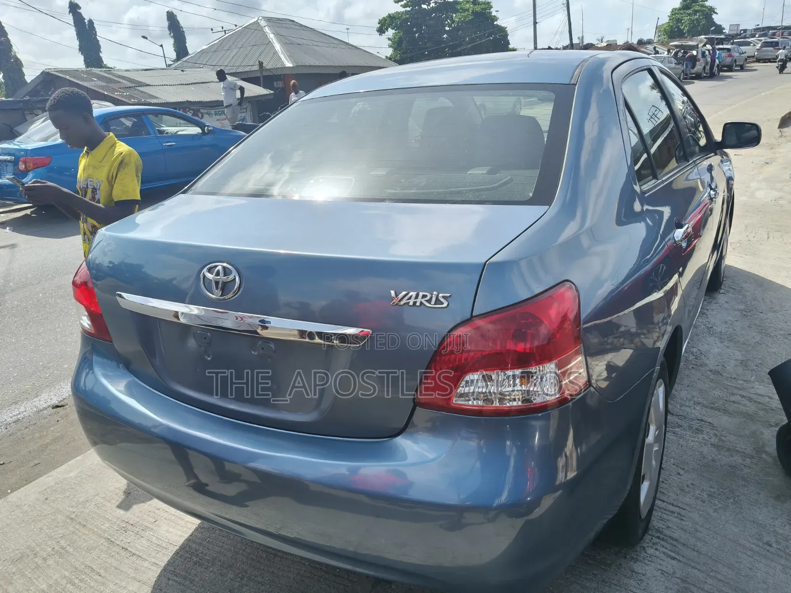 Toyota Yaris 2012 Blue