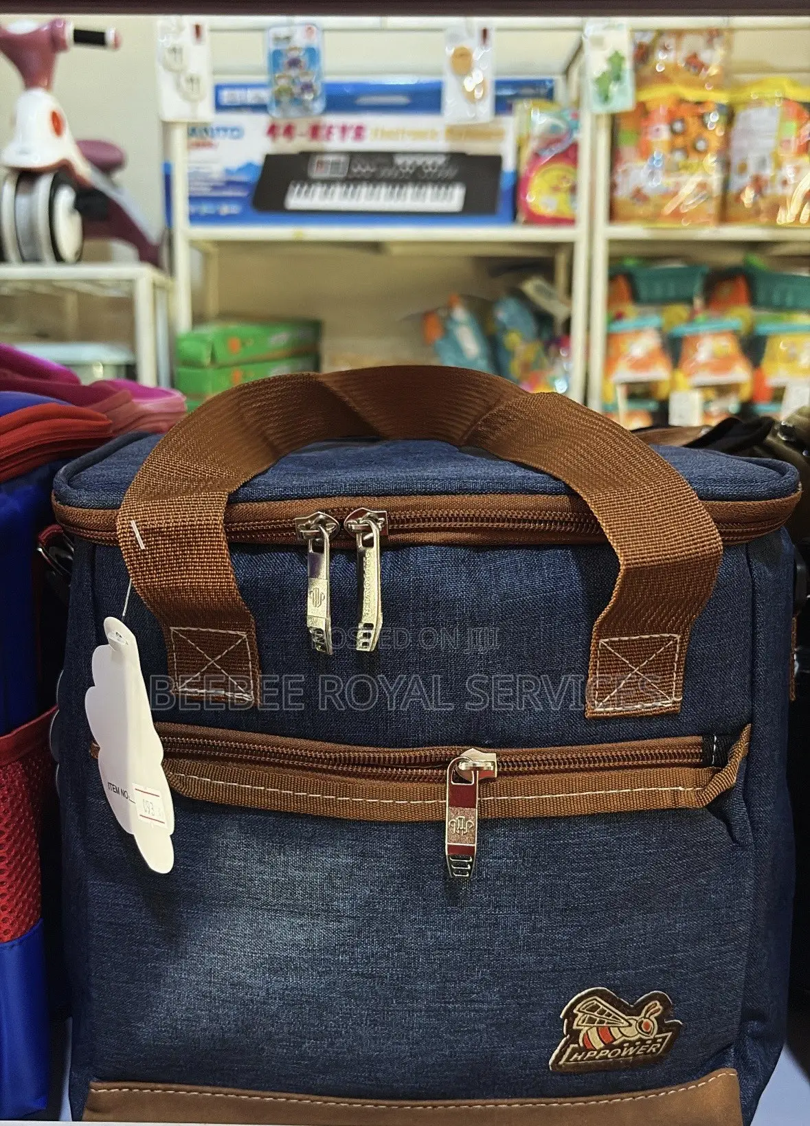 Denim Lunch Bags
