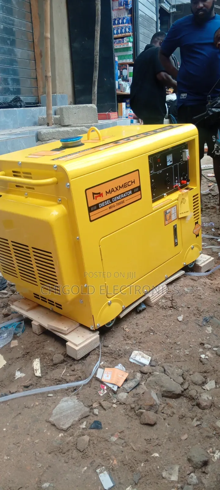 Original Maxmech Diesel Generator 12 kVA 100% Copper Called Model 7000