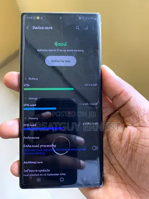 Samsung Galaxy Note 10 Plus 256 GB Silver