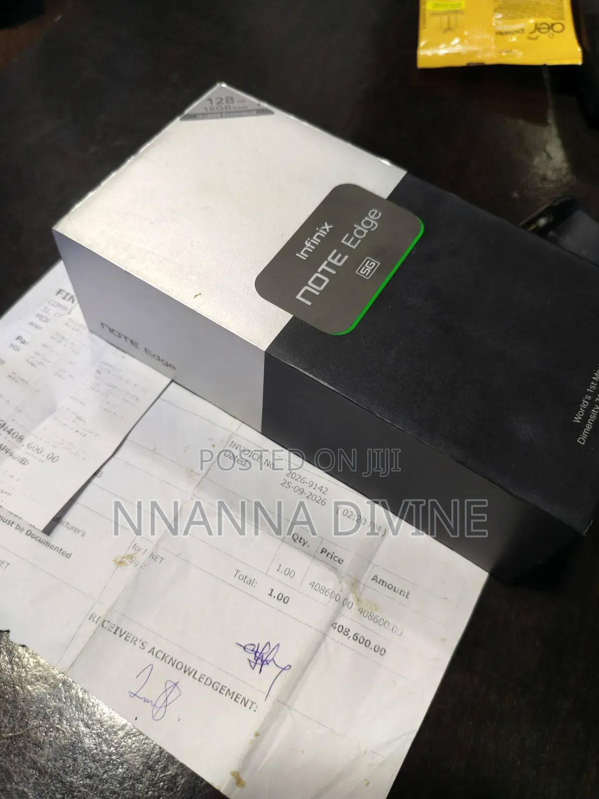 Infinix Note Edge 128 GB Blue