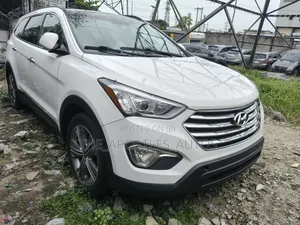 Hyundai Santa Fe Limited 4dr SUV AWD (3.3L 6cyl 6A) 2015 White