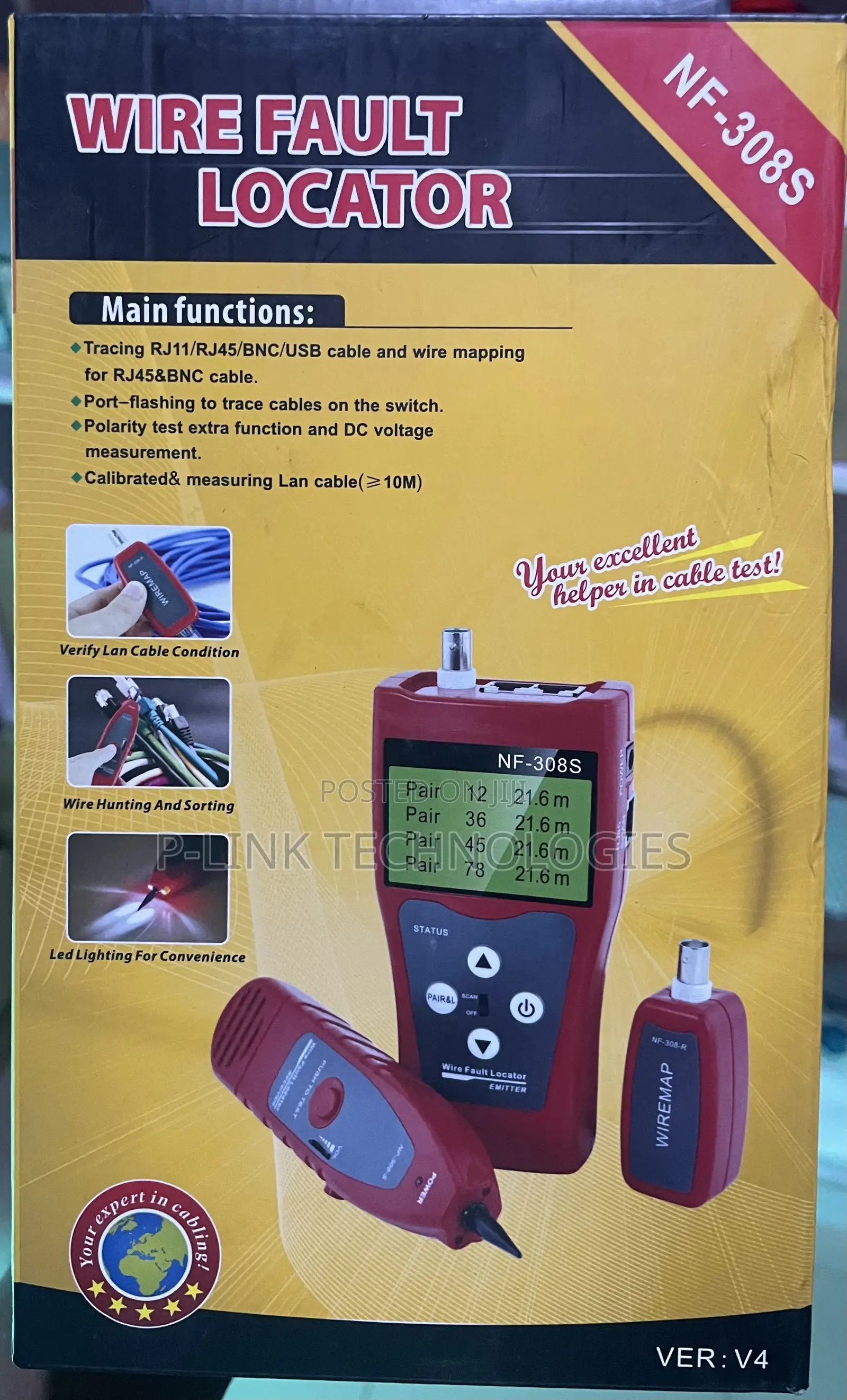 Cable Tracer Wire Fault Locator