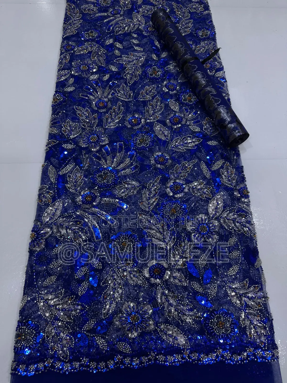 Beaded Net Lace