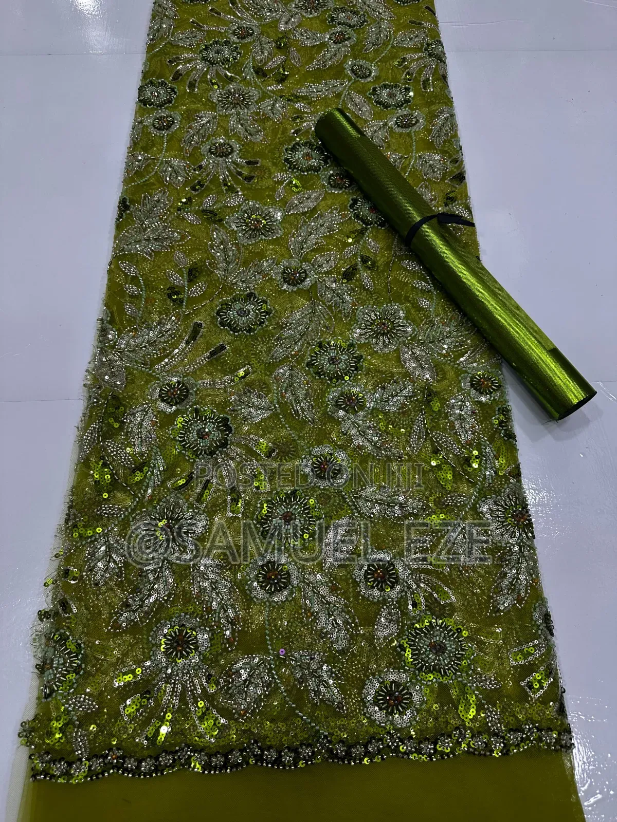 Beaded Net Lace