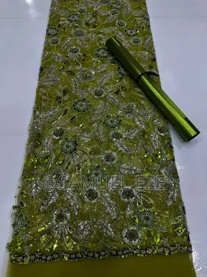 Beaded Net Lace