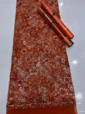 Beaded Net Lace