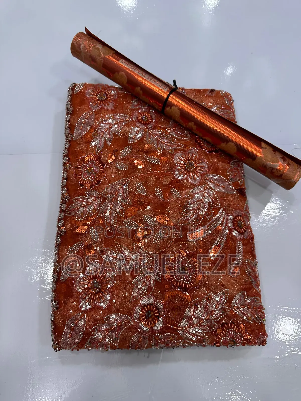 Beaded Net Lace