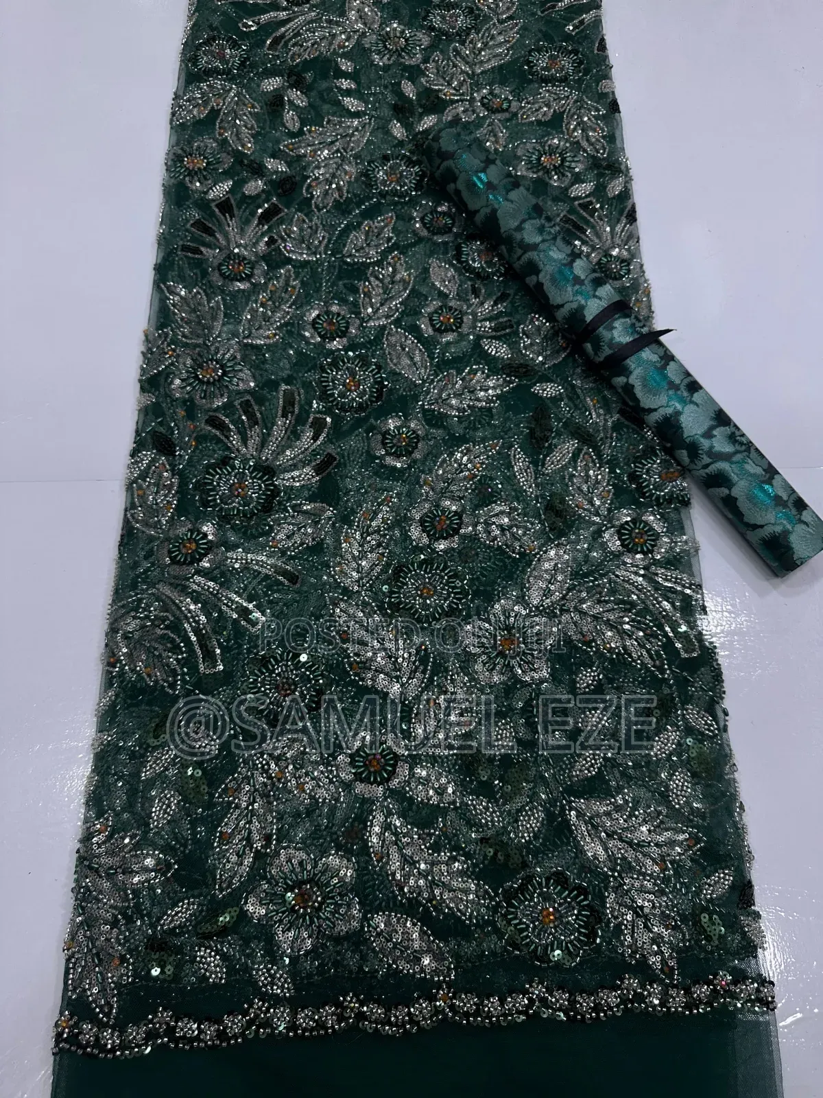 Beaded Net Lace