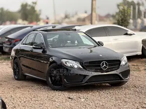 Mercedes-Benz C300 Sport 4dr AWD 4Matic Sedan (2.0L 4cyl 7A) 2015 Black