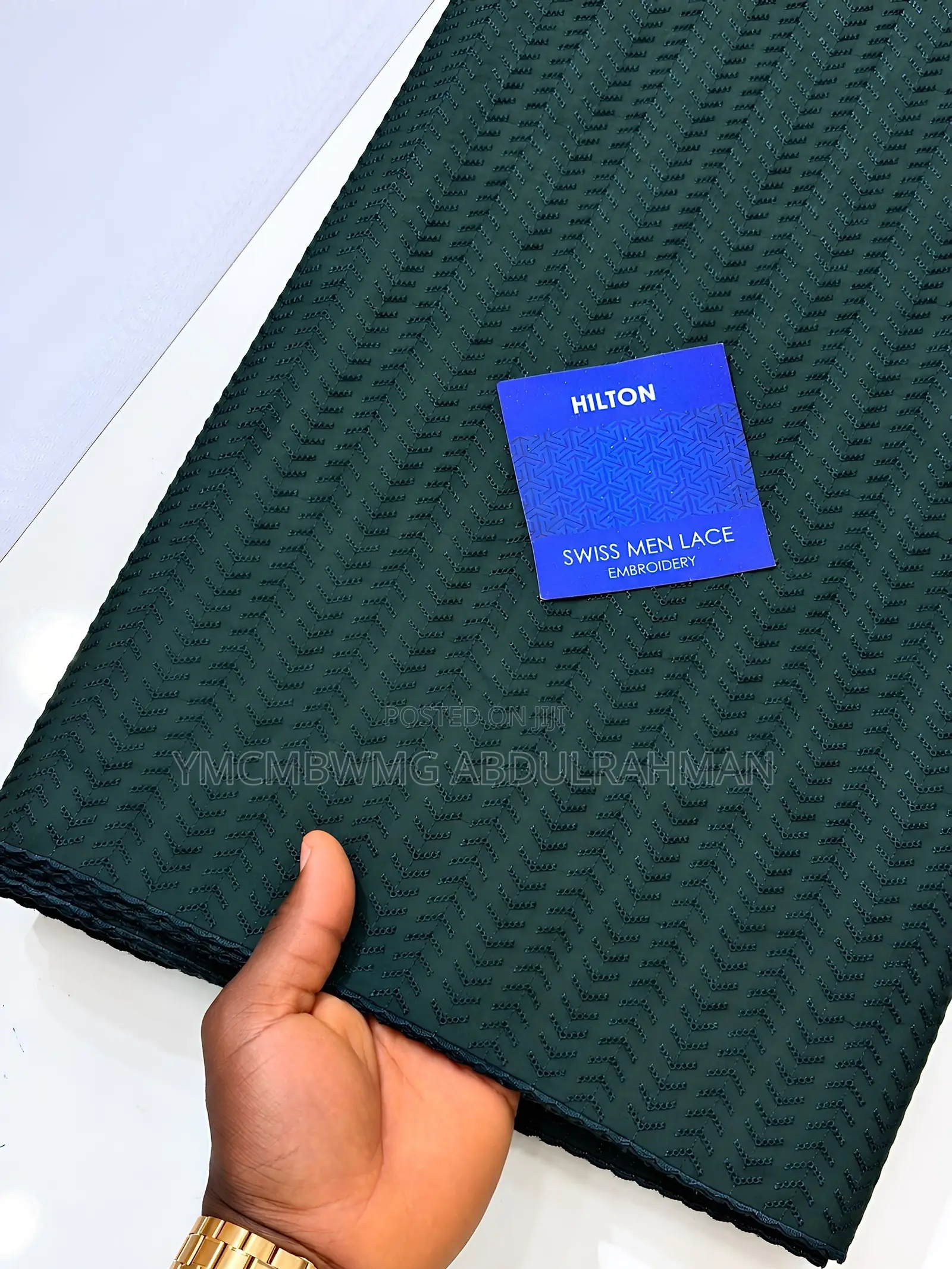 Hilton Embroidery Swiss Men Lace