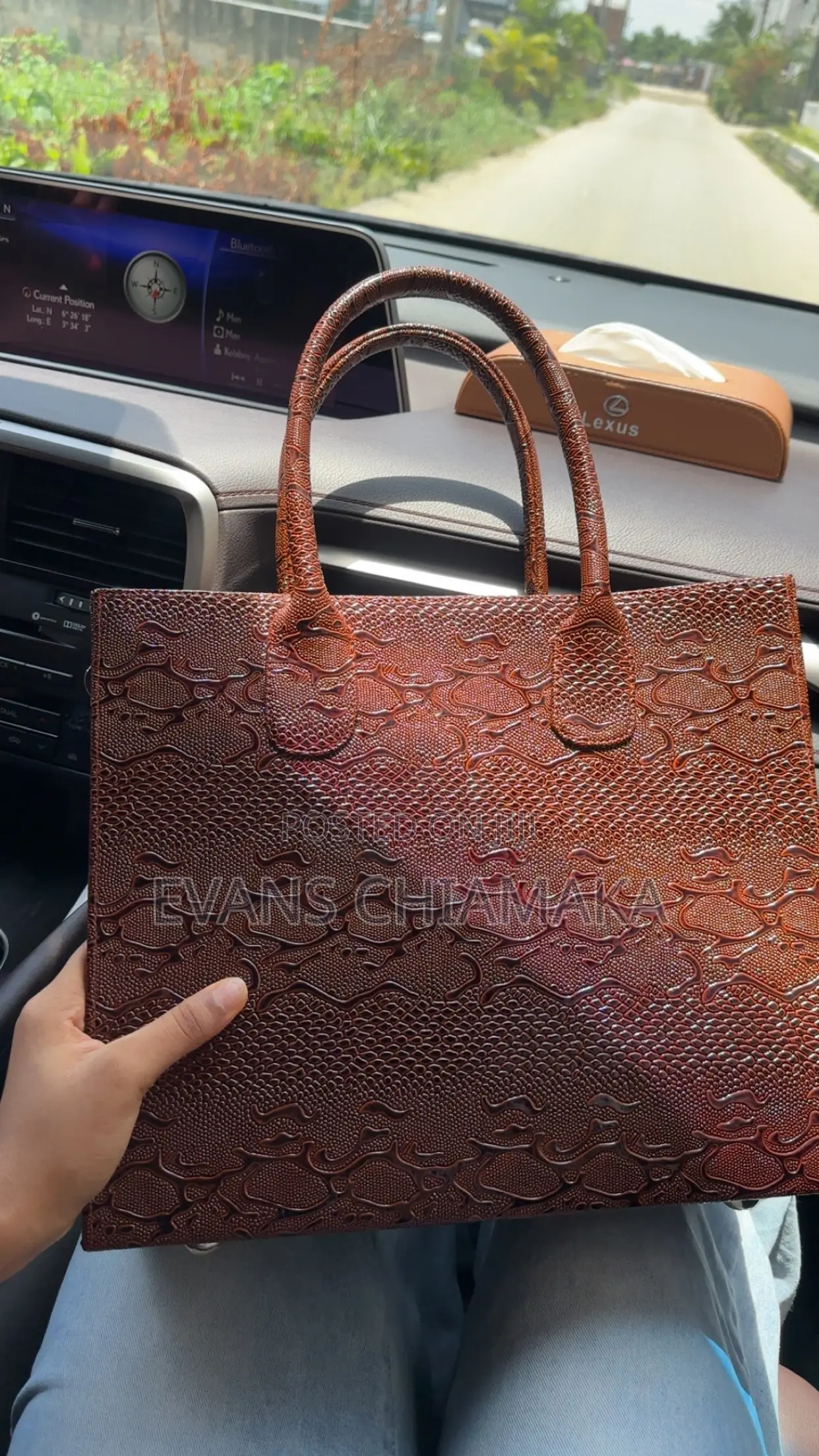 High Quality Luxury Leather Office Bags