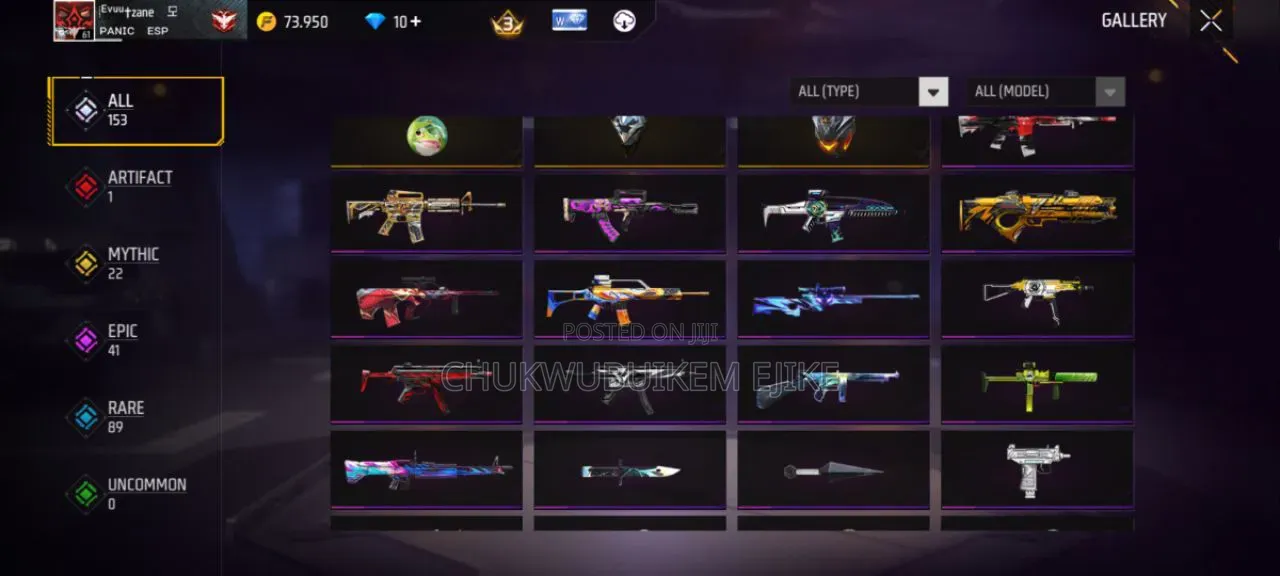 Free Fire Acc Prime 5