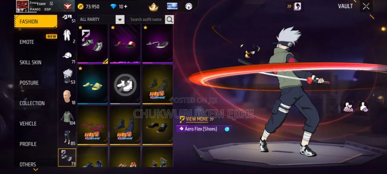 Free Fire Acc Prime 5