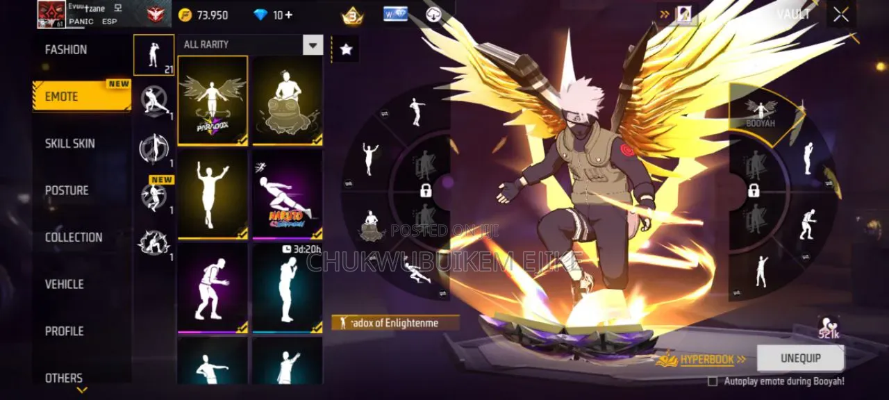 Free Fire Acc Prime 5