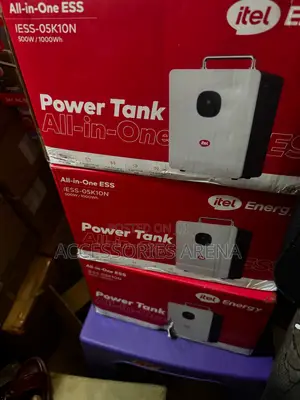 Brand New Itel IESS-05K10N 500w/1000Wh Solar PowerStation (Power Tank)