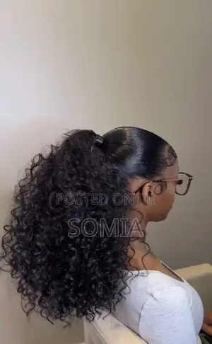 Ponytail Bundle and Frontal Available
