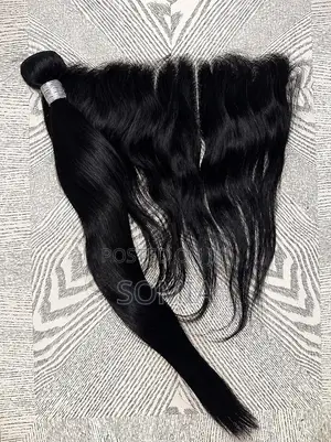 Ponytail Bundle and Frontal Available