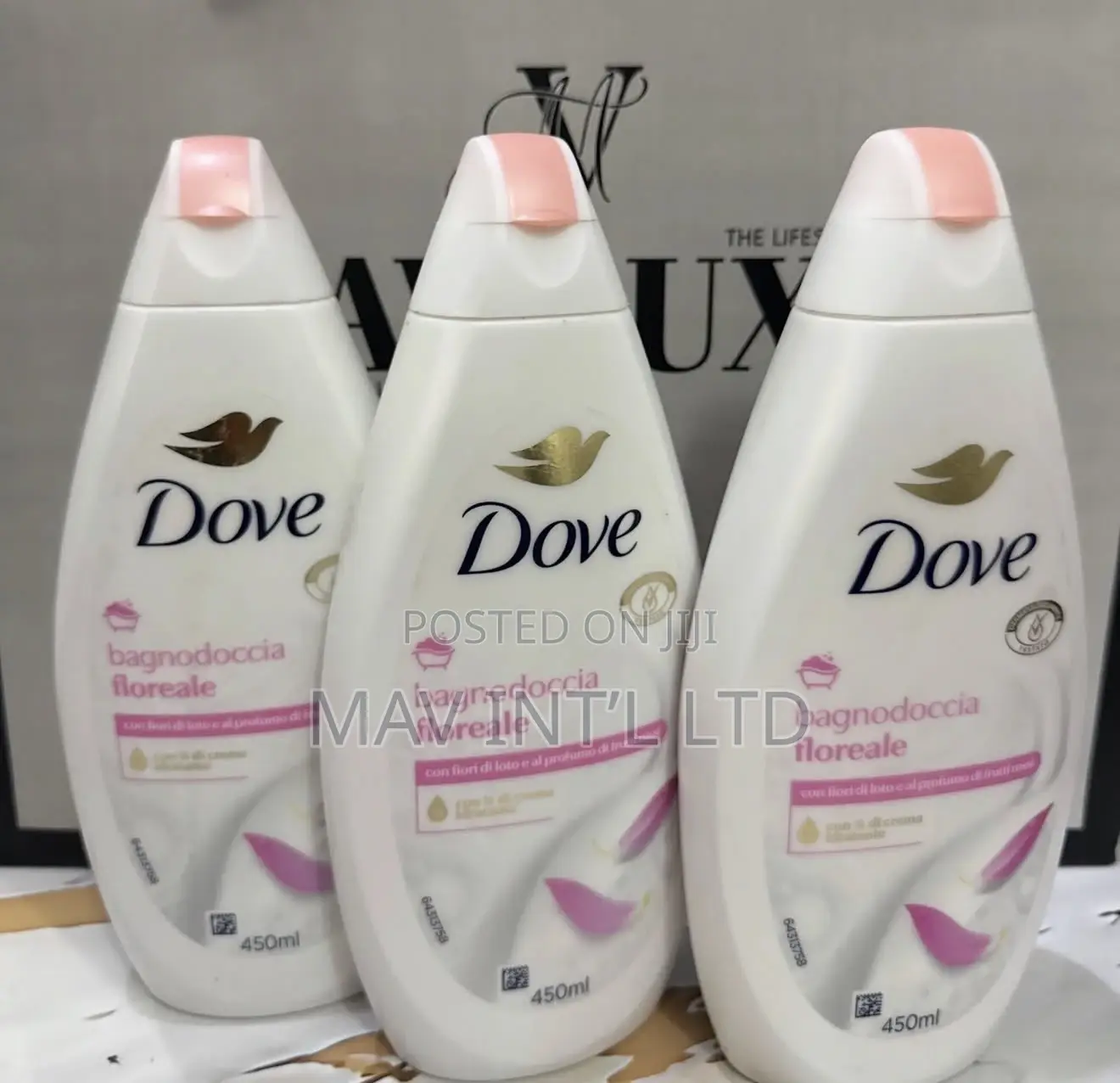Dove Liquid Bath Soap Bagnodoccia Floreale