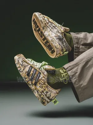 Hellstar X Adidas Superstar II Camouflage Sneakers
