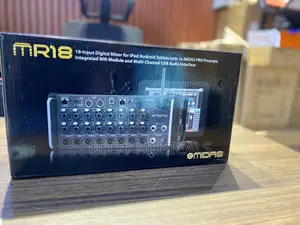 Midas Mr18 18-Input Digital Mixer With iPad/Android Control