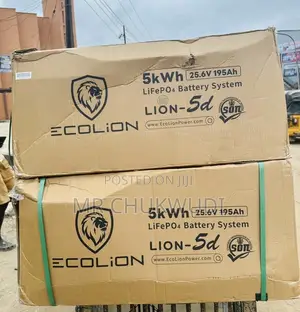 5kwh 25.6v Ecolion Solar Lithium Batteries Is Available