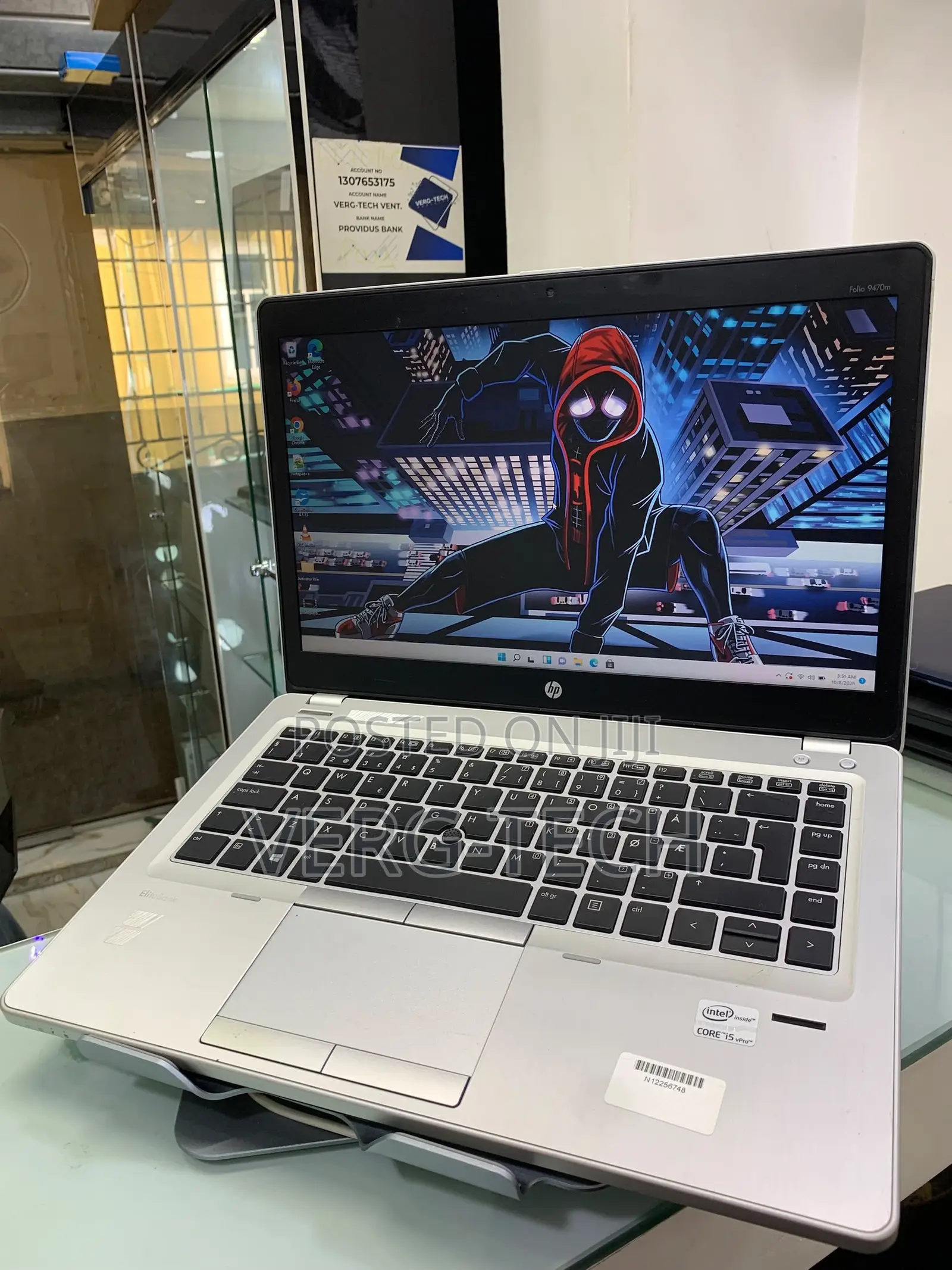 Laptop HP EliteBook Folio 9470M 8GB Intel Core i5 SSD 128GB