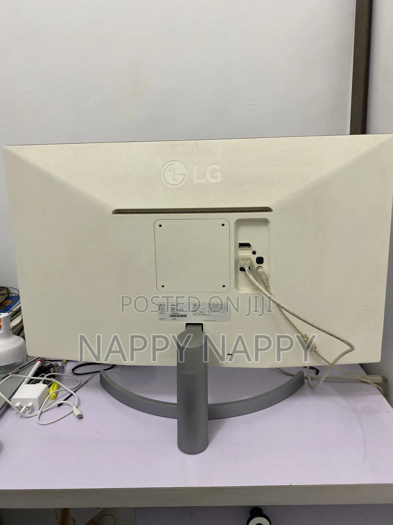 Gaming and Editing Monitor (White)