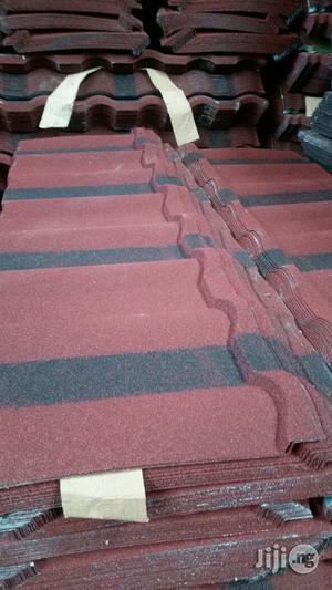 Water-tight Stone Coated Roofing Sheet.