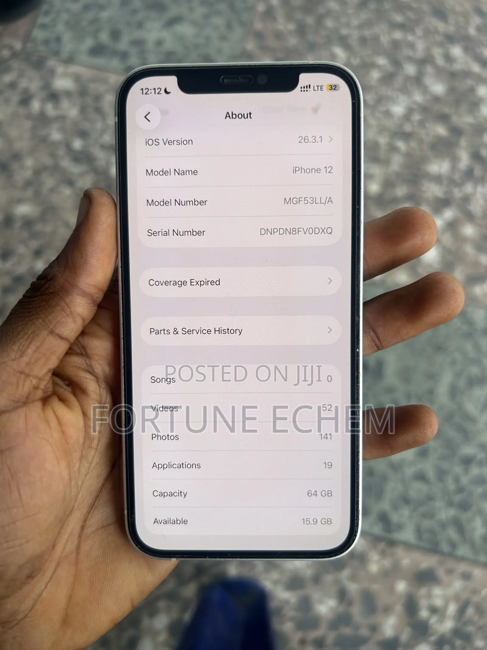Apple iPhone 12 64 GB White