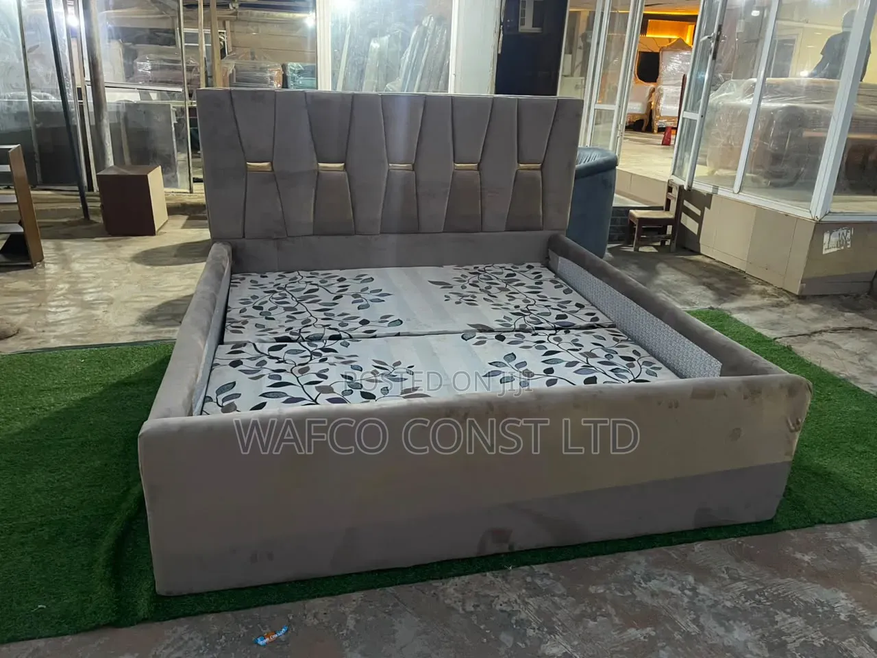 6 X6ft Padded Bed Frame