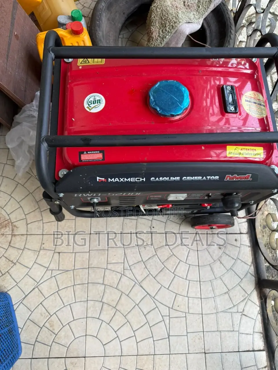 2 Months Used 3.5KVA MAXMECH Generator