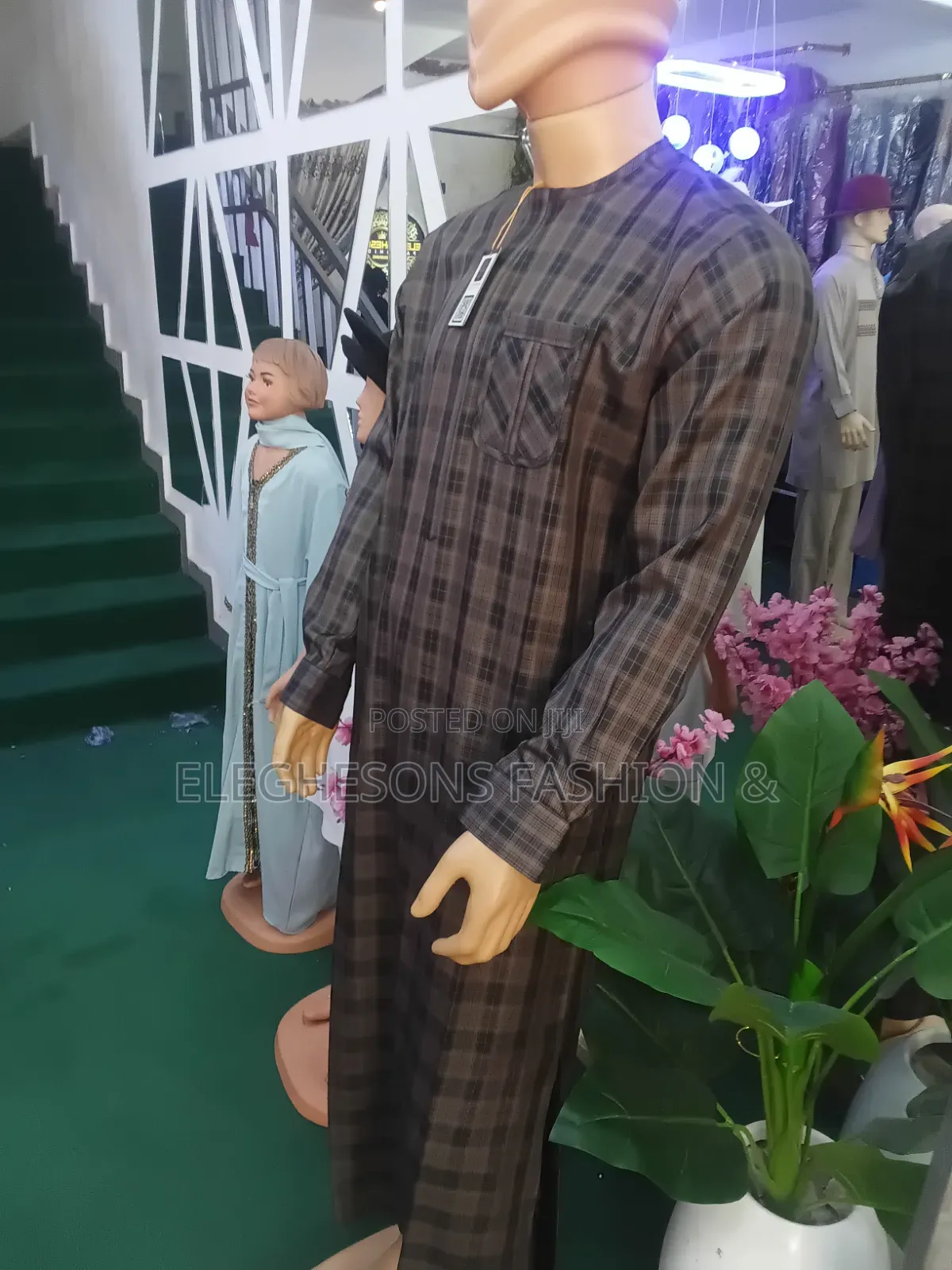 Stripe Kaftan for Sale