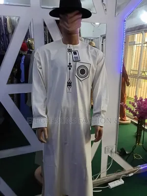 Milk Colour Kaftan Wear for Sale