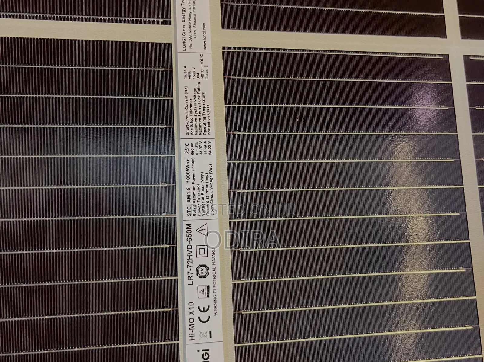 Longi 655w Bifacial Solar Panel