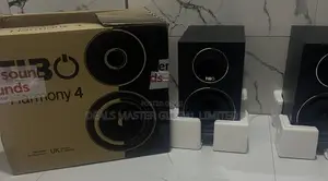 Original UK TIBQ Harmony 4 Bookshelf Studio Speakers