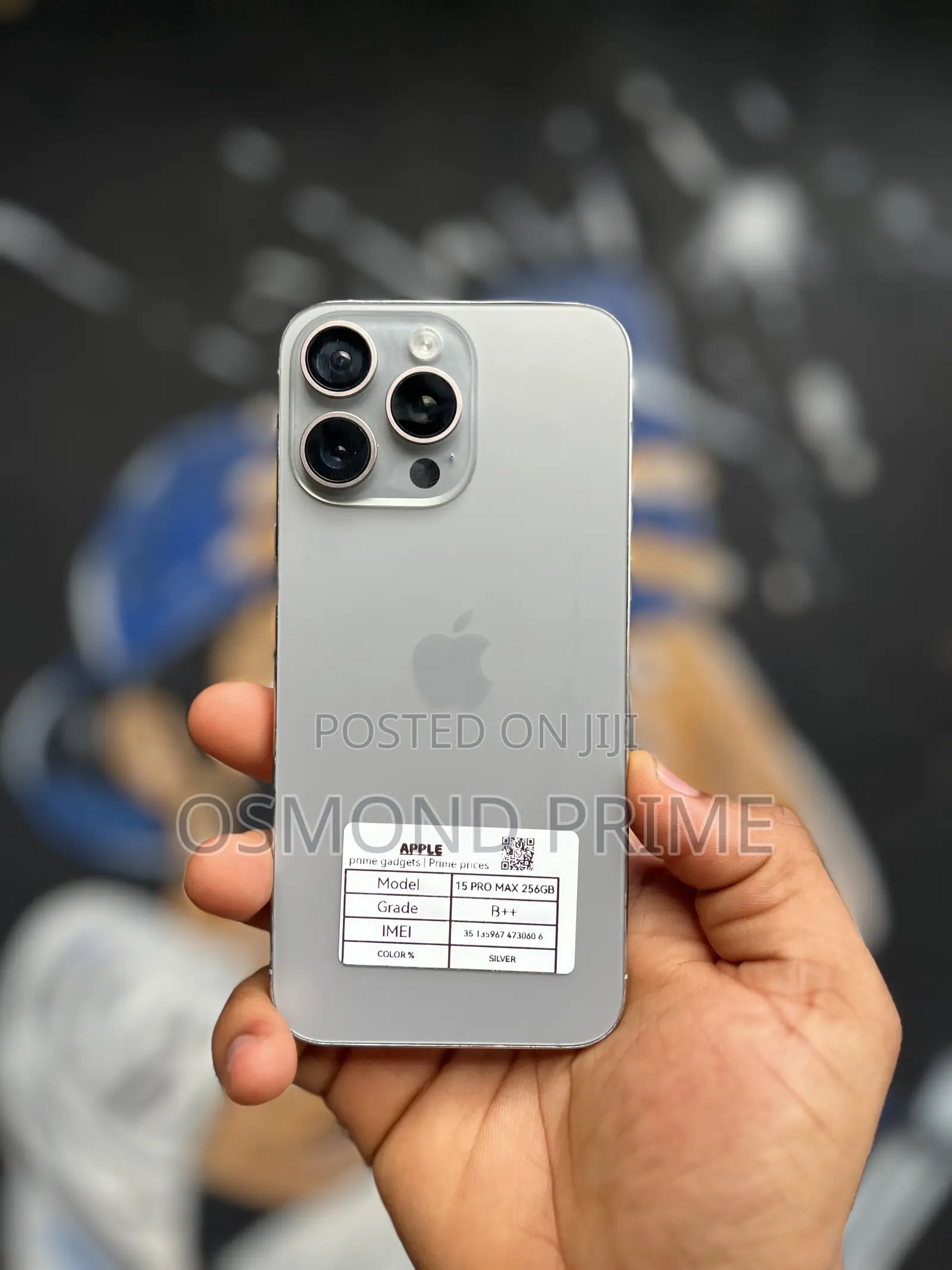 Apple iPhone 15 Pro Max 256 GB Silver