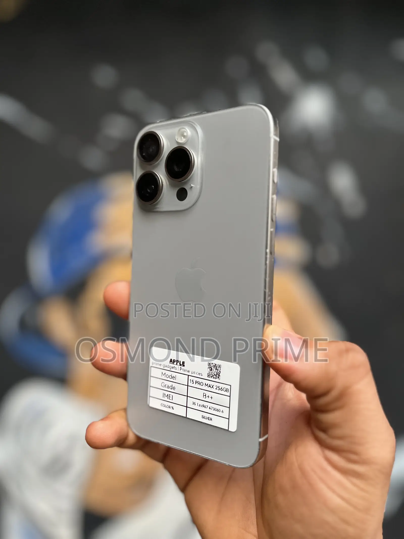 Apple iPhone 15 Pro Max 256 GB Silver
