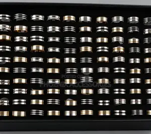 Elegant Stainless Steel Rings for Men and Women