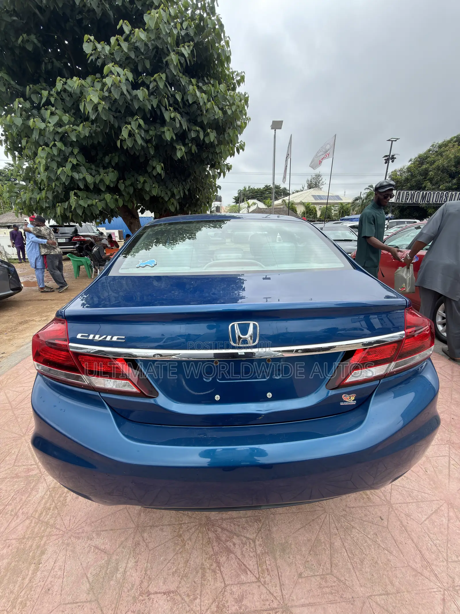Honda Civic 2014 Blue