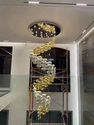 Luxury Nordic Modernize Crystal Glass Flush Lighting Chandalier
