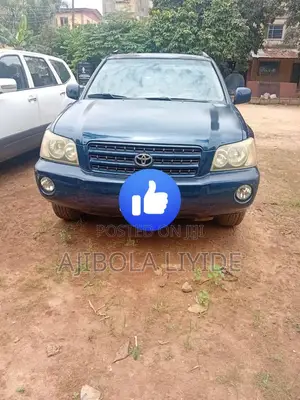 Toyota Highlander V6 AWD 2002 Blue
