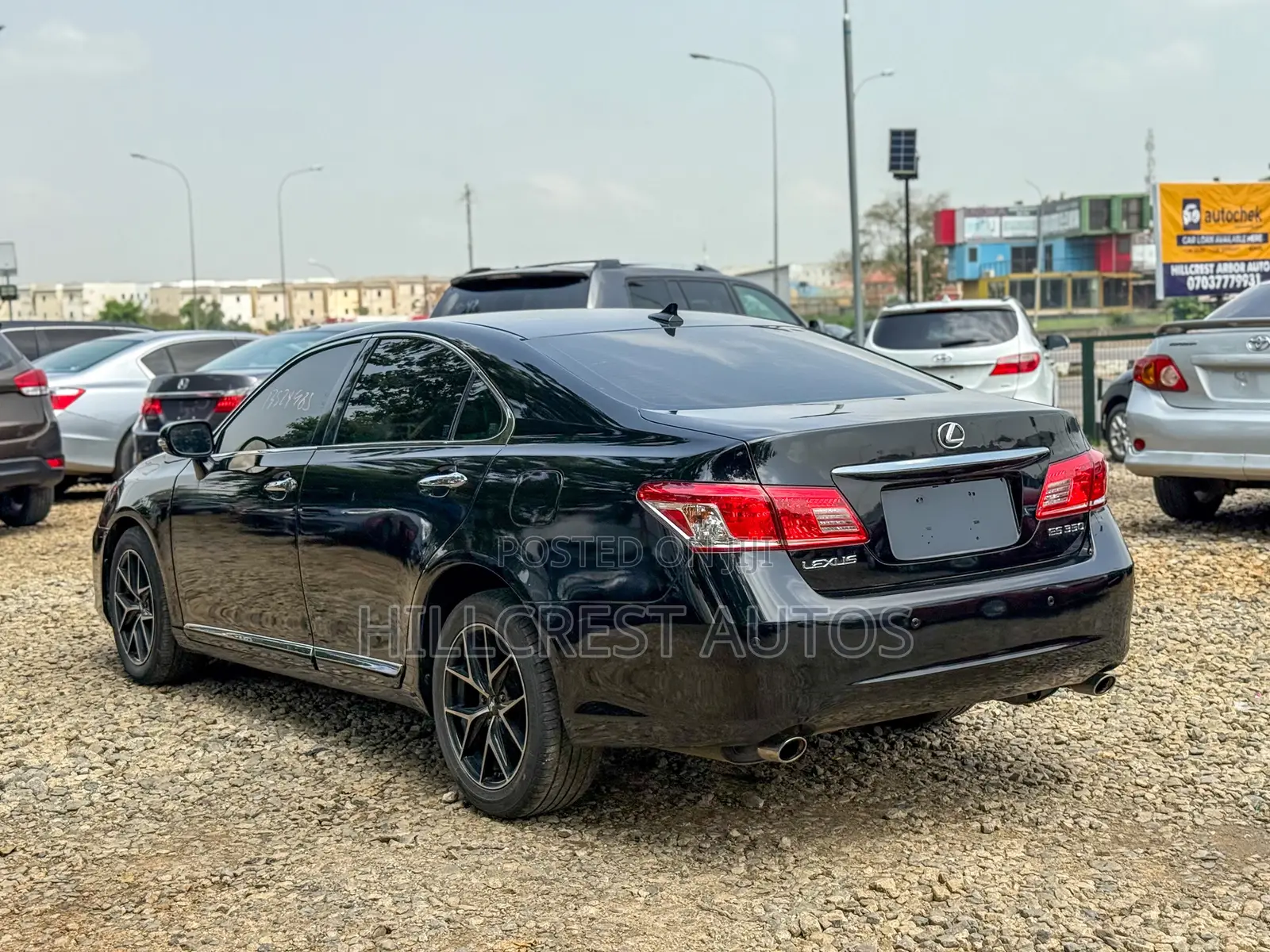 Lexus ES 350 2011 Black