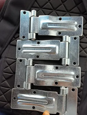 Heavy-Duty Trailer & Truck Side Door Strap Hinges (Zinc Plated)