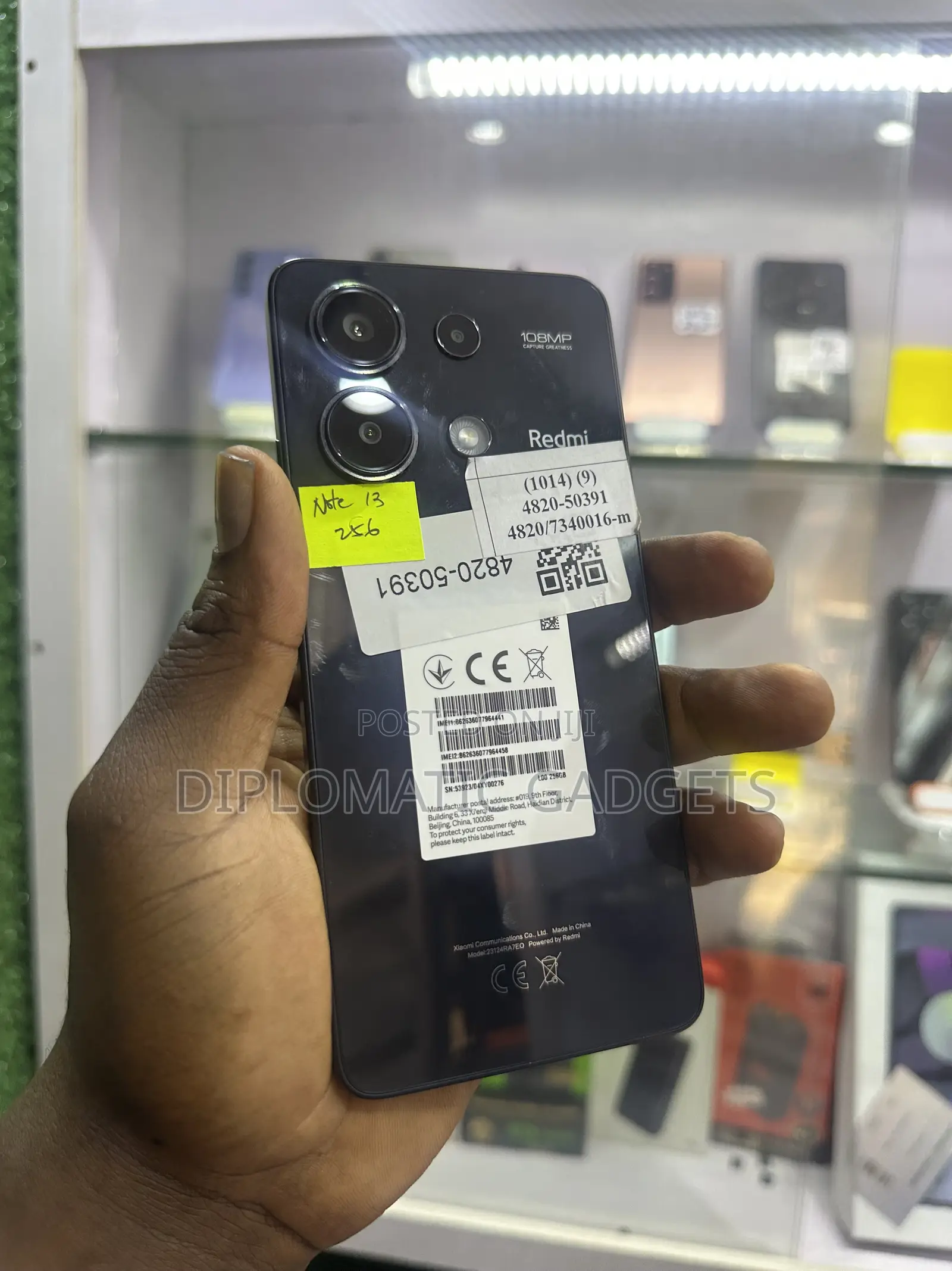 Xiaomi Redmi Note 13 256 GB Black
