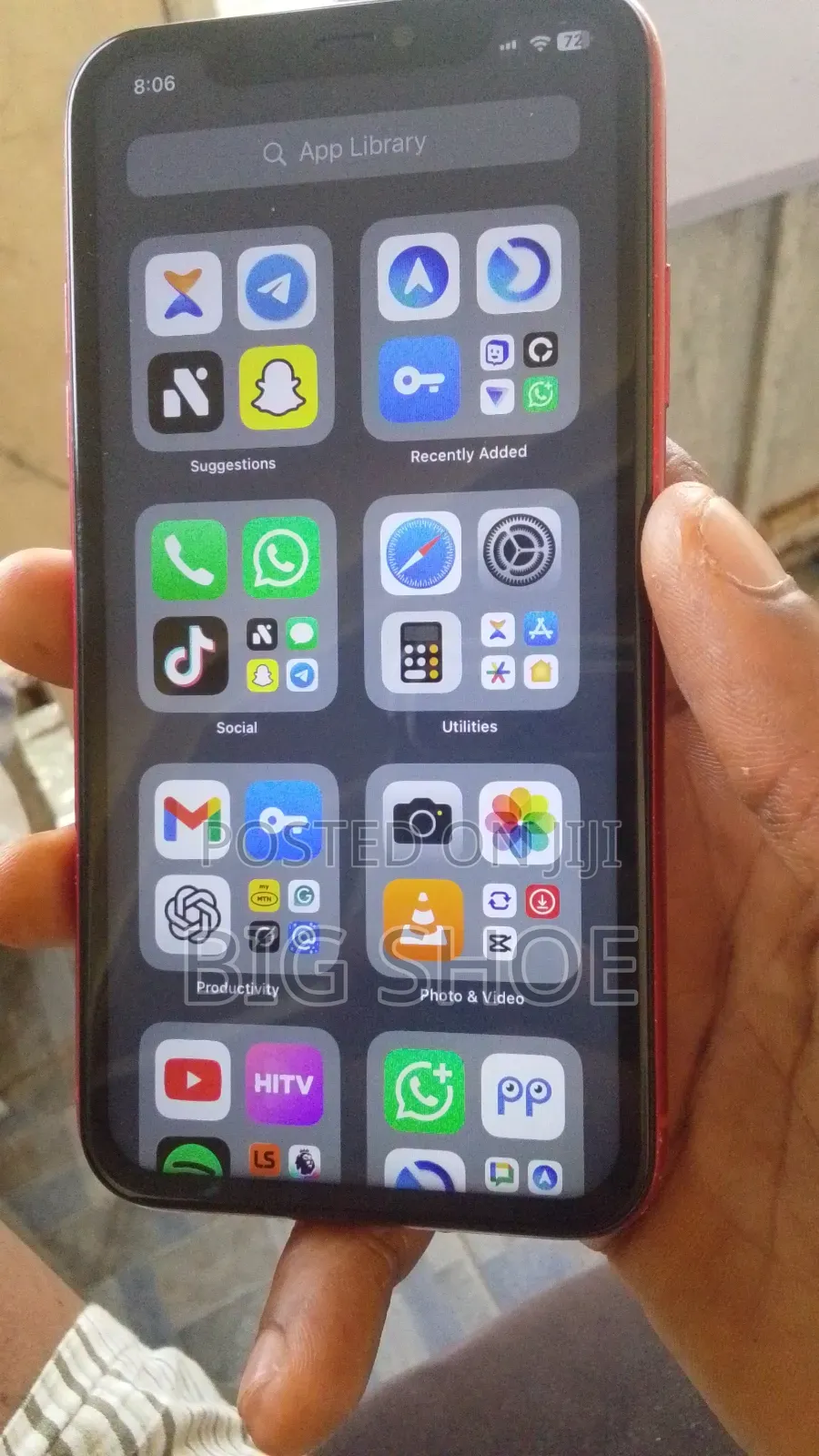 Apple iPhone 11 128 GB Red