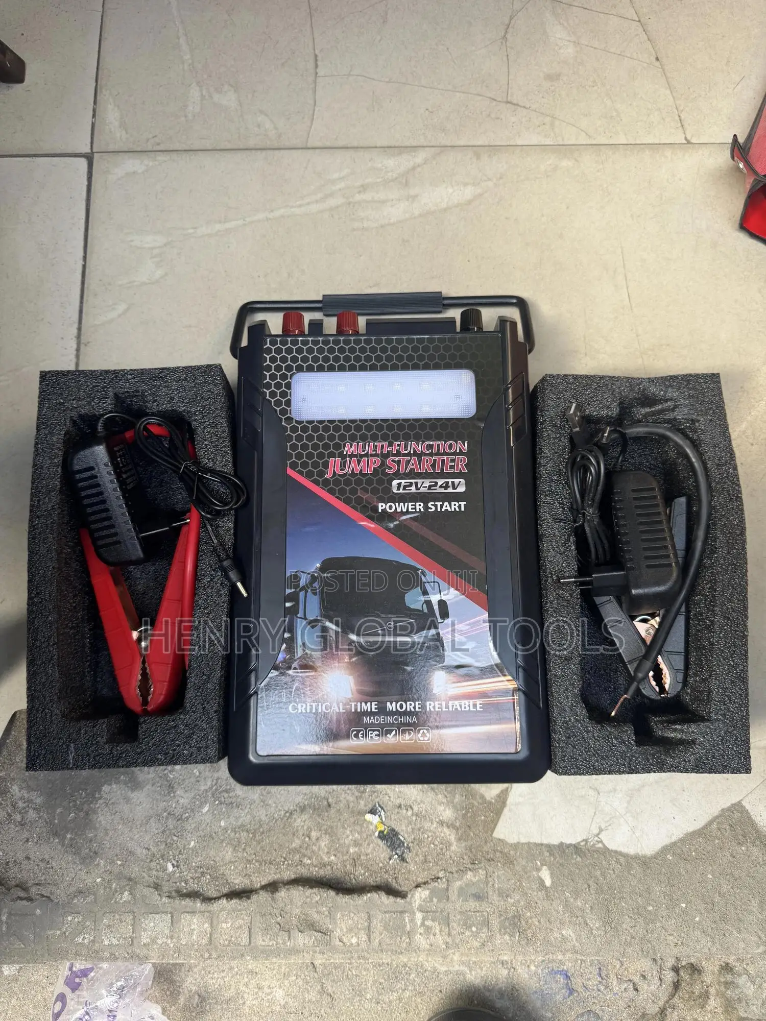 12v/24v Multi-Function Jump Starter